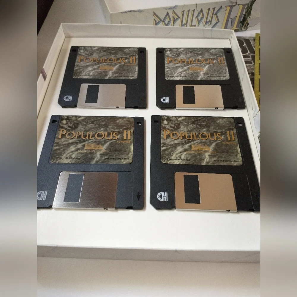 Populous 2: Trials Of The Olympian Gods Big Box PC Game